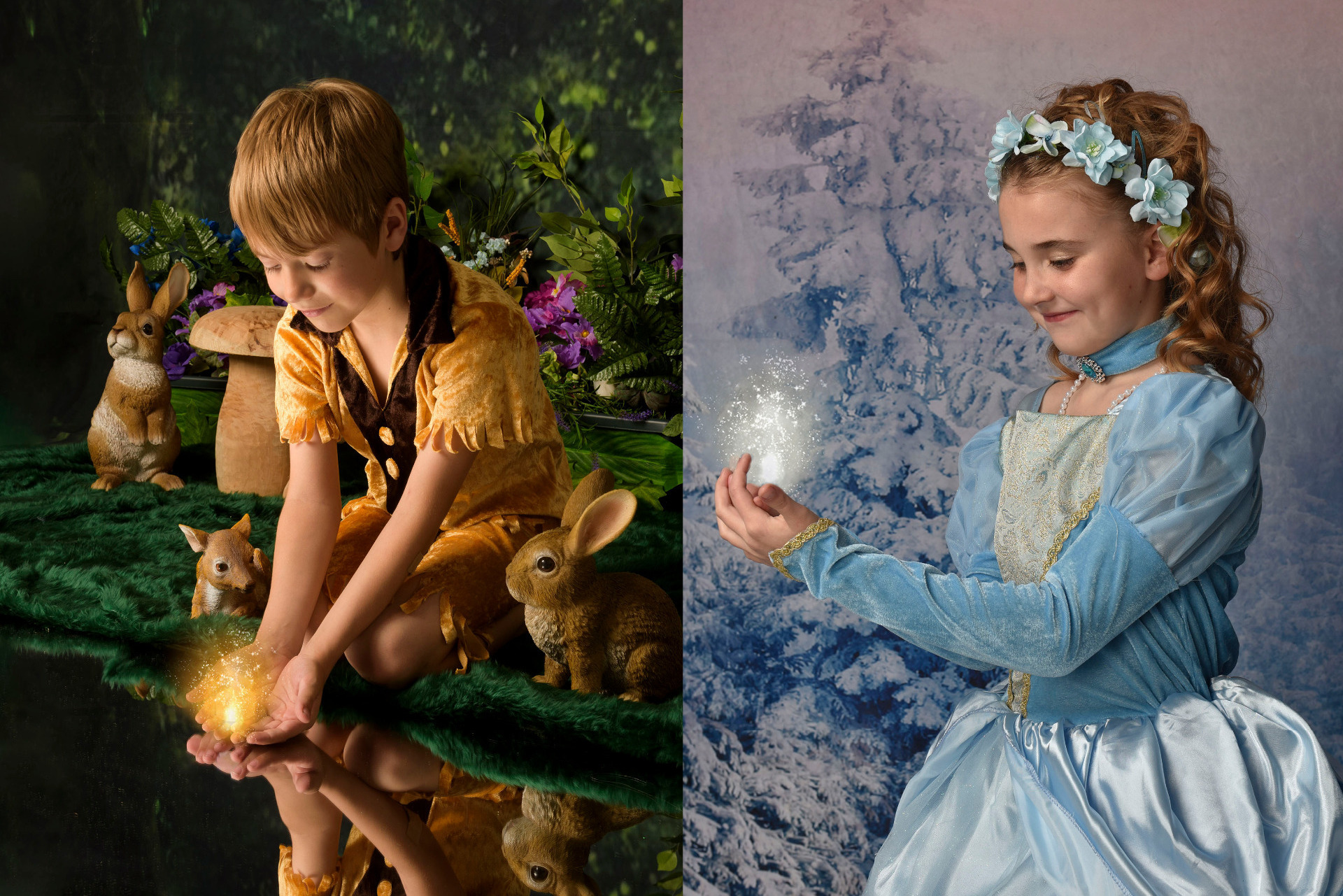 Children's fantasy photographer - Fairies and Frozen in the Midlands